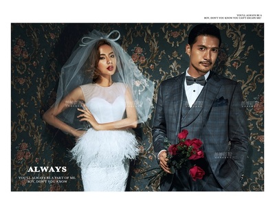 薇薇新娘婚纱摄影时尚复古风之《一生一世》(3)__婚纱摄影_图片之家摄影