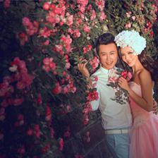 中国蜜月度假首选品牌-青岛薇薇新娘婚纱摄影