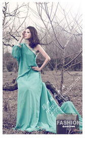 蓝色诱惑 滕州薇薇新娘婚纱摄影的艺术探索